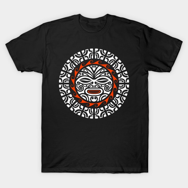 Fire tiki T-Shirt by Tikitattoo